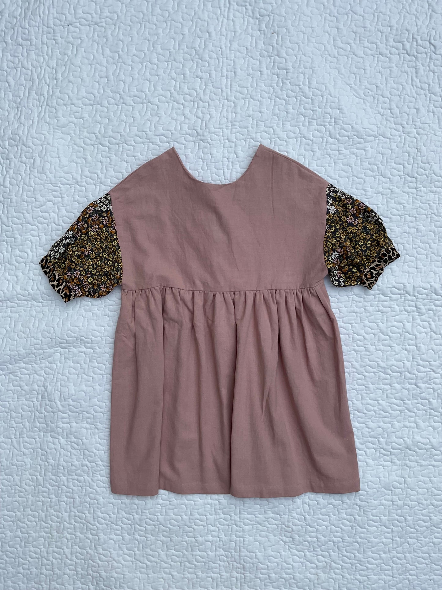 ‘Jools’ linen smock dress