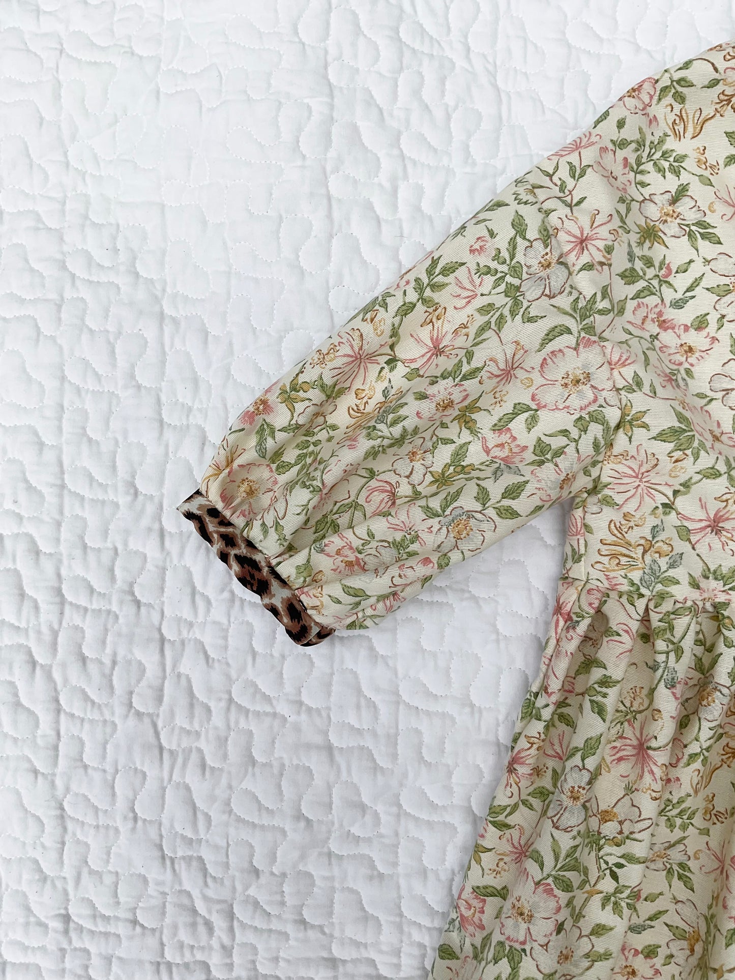 ‘Jools’ floral linen smock dress
