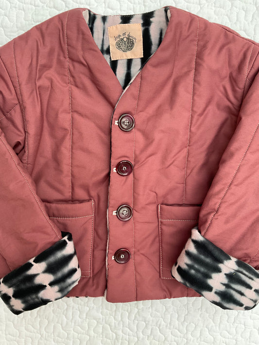 ‘Edie’ reversible puffer jacket