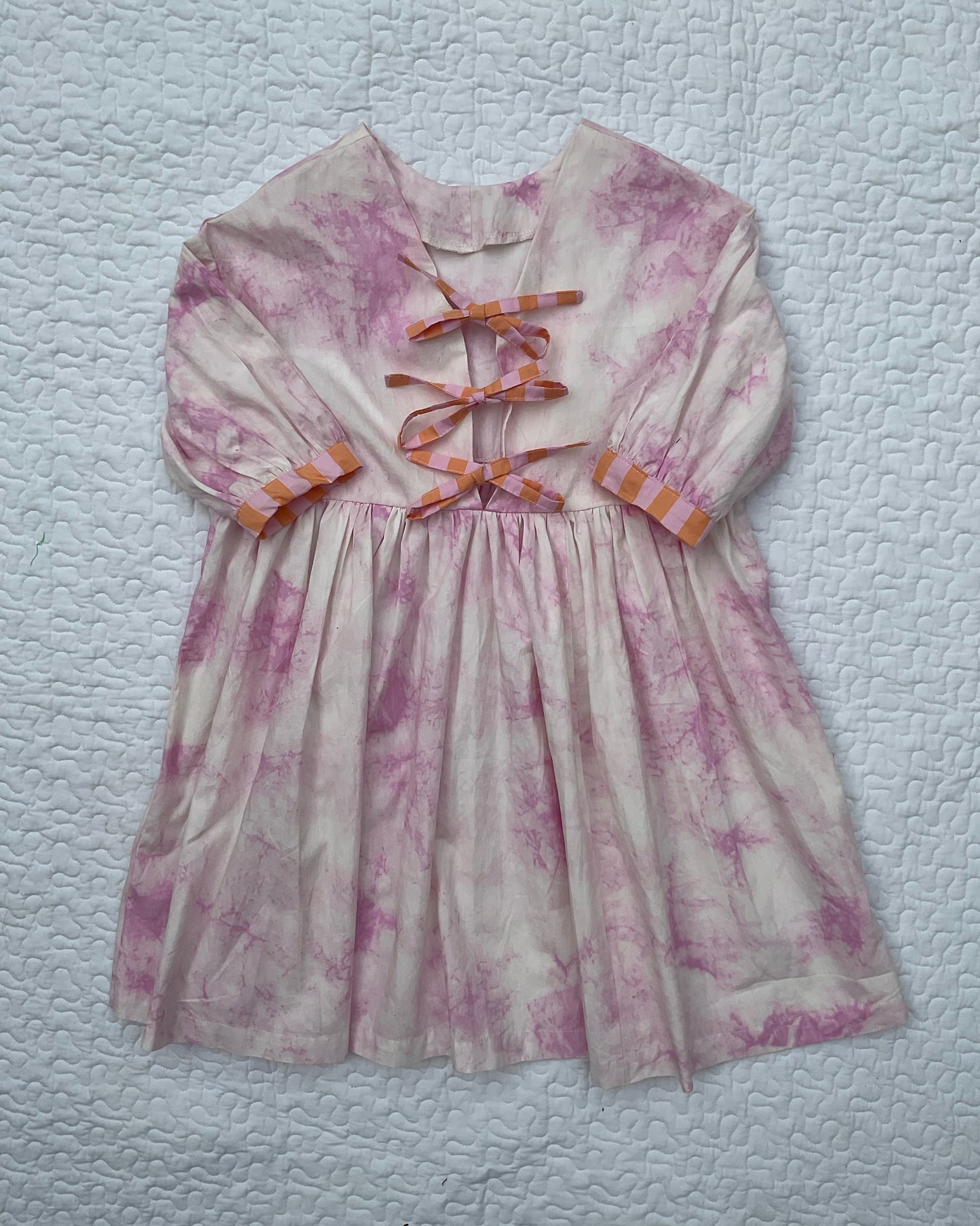 ‘Jools’ tie dye smock dress